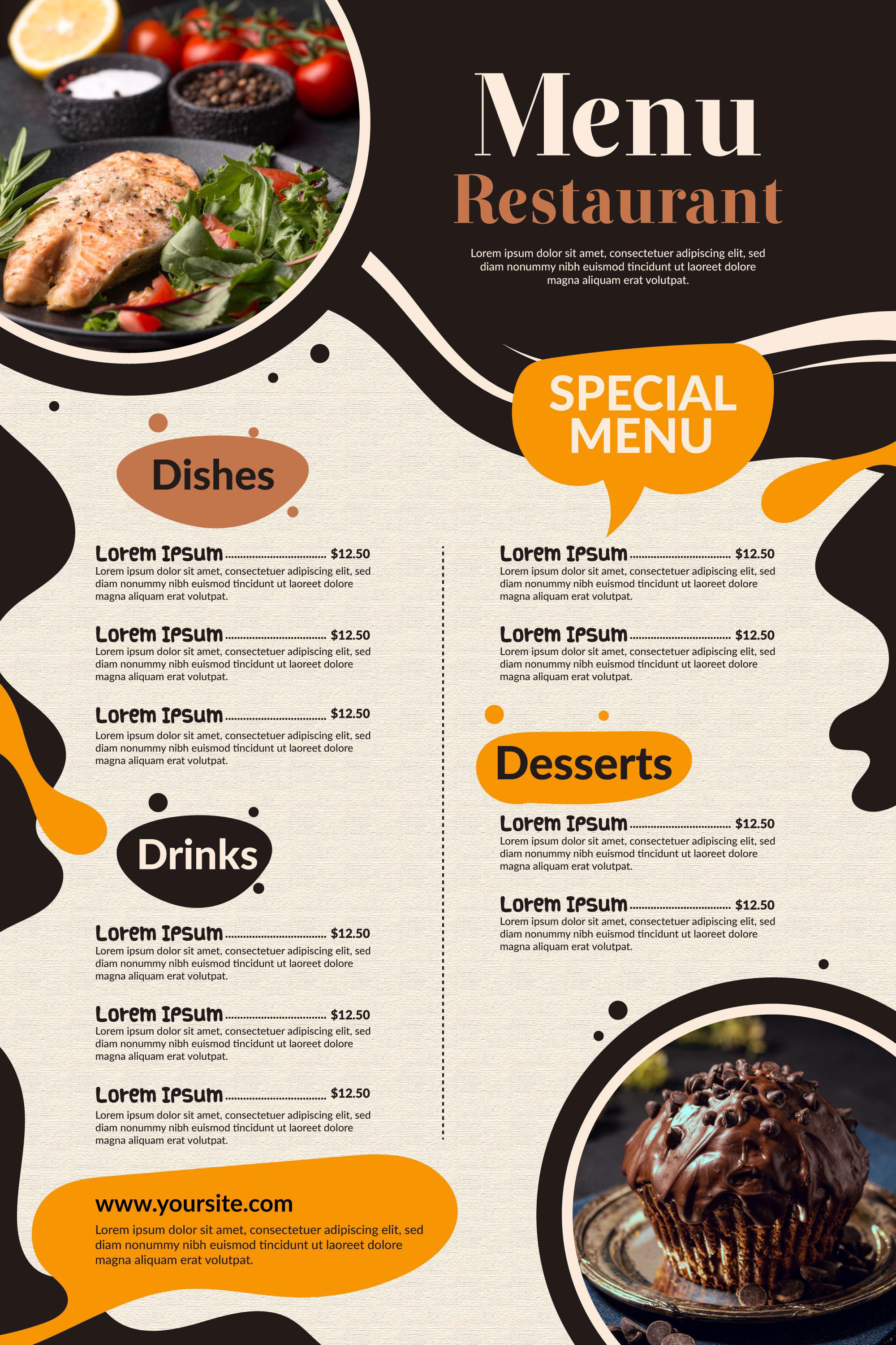 TDR Menu